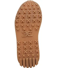 Sam Edelman Langley Suede and Nylon Logo Detail Platform Retro Sneakers