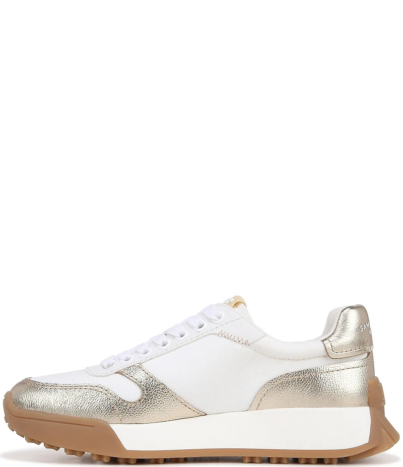 Sam Edelman Layla Metallic Leather Retro Sneakers