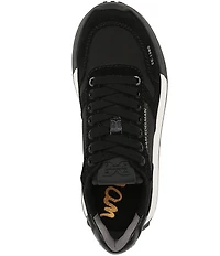 Sam Edelman Layla Suede and Nylon Retro Sneakers