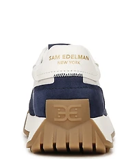 Sam Edelman Layla Suede and Nylon Retro Sneakers