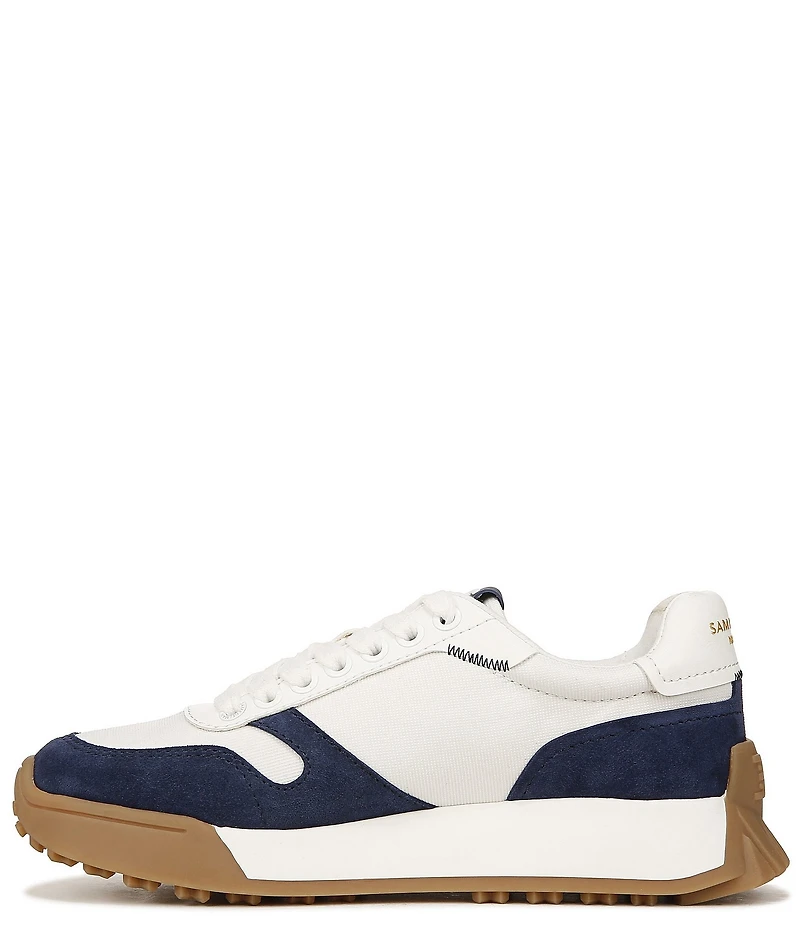 Sam Edelman Layla Suede and Nylon Retro Sneakers