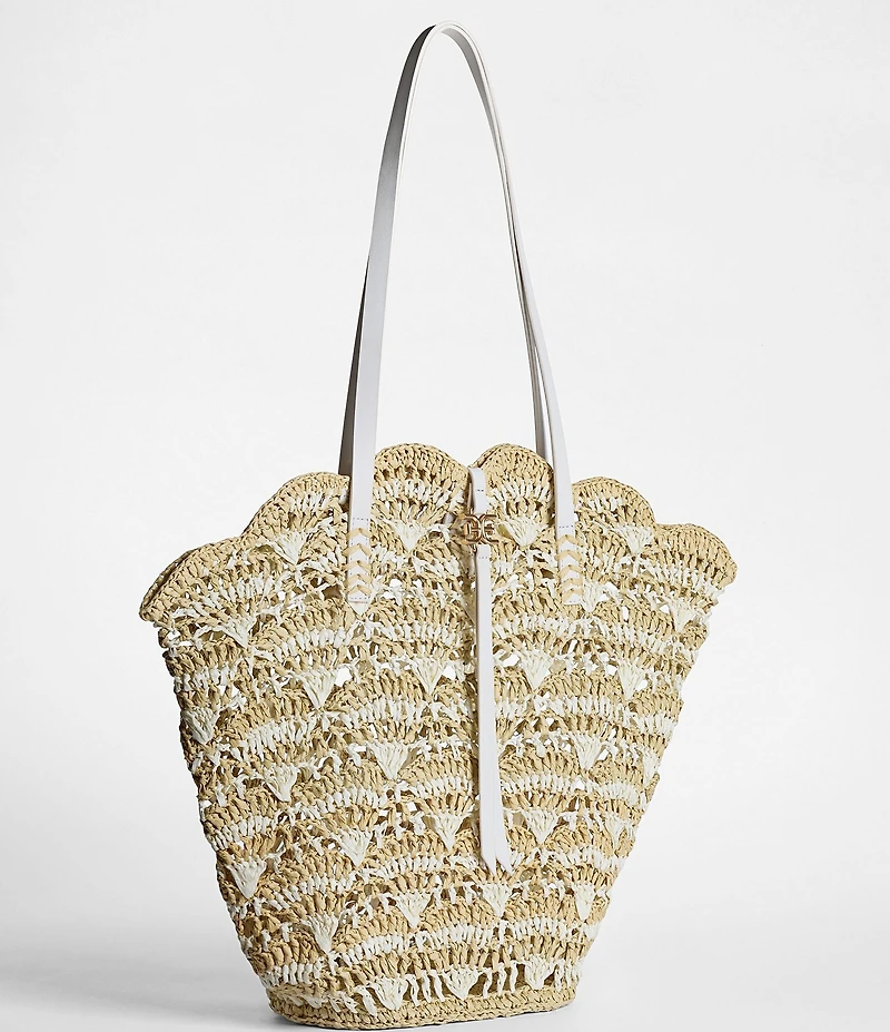 Sam Edelman Laylah Raffia Woven Tote Bag