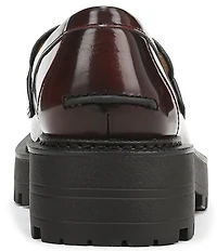 Sam Edelman Lea Leather Bit Buckle Lug Sole Loafers