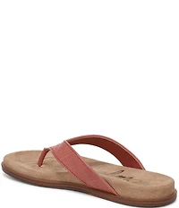Sam Edelman Lila Basket Weave Raffia Thong Sandals