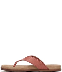 Sam Edelman Lila Basket Weave Raffia Thong Sandals