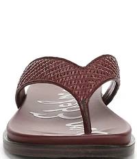 Sam Edelman Lila Raffia Thong Flip Flops