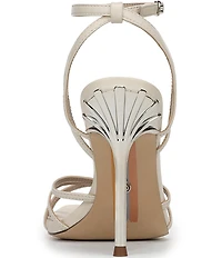 Sam Edelman Lili Leather Ankle Strap Stiletto Dress Sandals