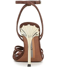 Sam Edelman Lili Suede Ankle Strap Stiletto Dress Sandals