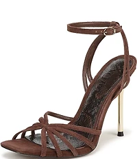 Sam Edelman Lili Suede Ankle Strap Stiletto Dress Sandals