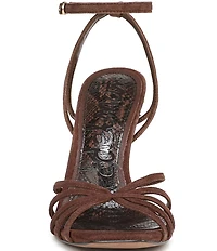 Sam Edelman Lili Suede Ankle Strap Stiletto Dress Sandals