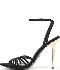 Sam Edelman Lili Suede Ankle Strap Stiletto Dress Sandals
