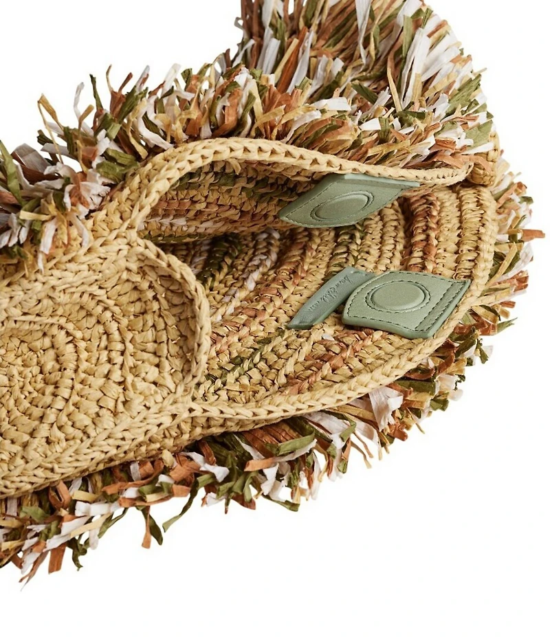 Sam Edelman Lily Raffia Woven Clutch Bag