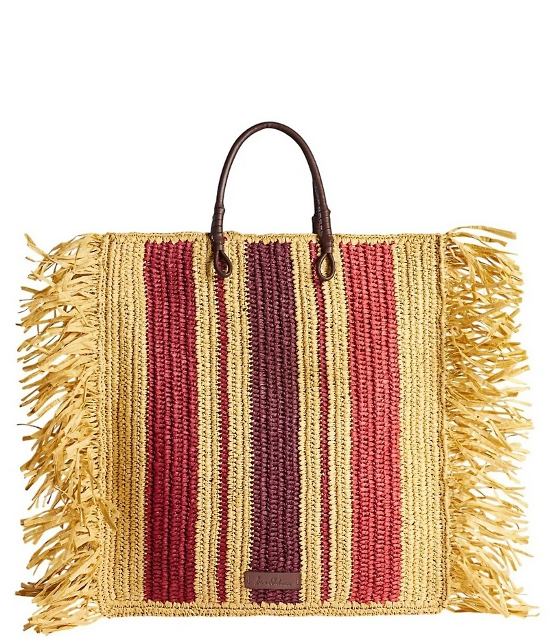 Sam Edelman Lily Raffia Woven Tote Bag