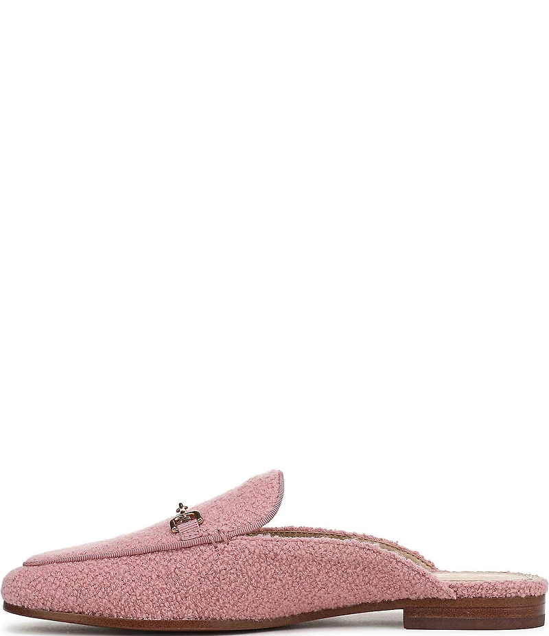Sam Edelman Linnie Boucle Fabric Bit Buckle Loafer Mules
