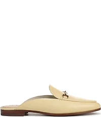 Sam Edelman Linnie Embossed Leather Bit Buckle Loafer Mules