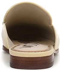 Sam Edelman Linnie Embossed Leather Bit Buckle Loafer Mules