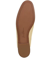 Sam Edelman Linnie Embossed Leather Bit Buckle Loafer Mules