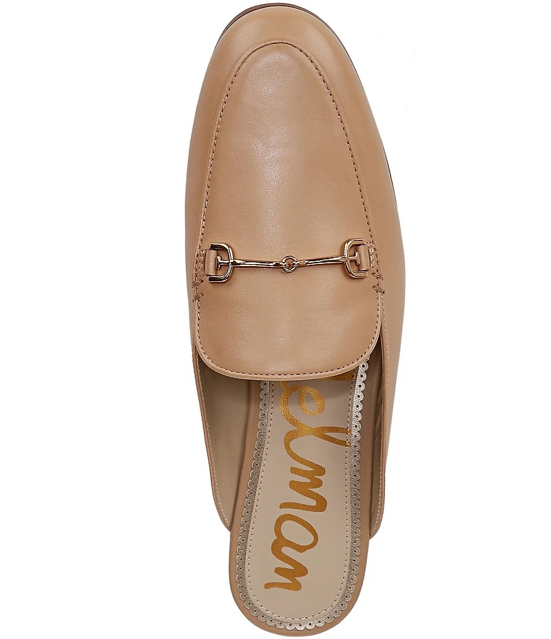 Sam Edelman Linnie Leather Bit Buckle Flat Mule Loafers