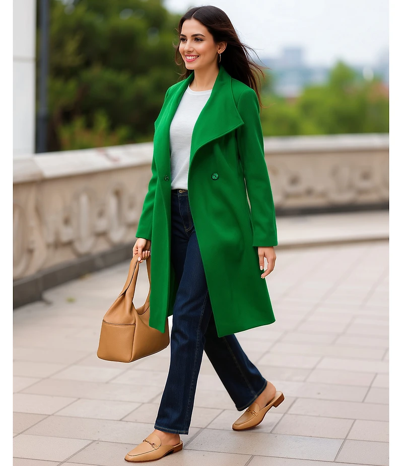 Sam Edelman Linnie Leather Bit Buckle Flat Mule Loafers