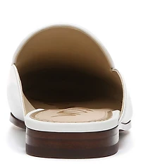 Sam Edelman Linnie Leather Bit Buckle Flat Mule Loafers