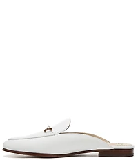 Sam Edelman Linnie Leather Bit Buckle Flat Mule Loafers