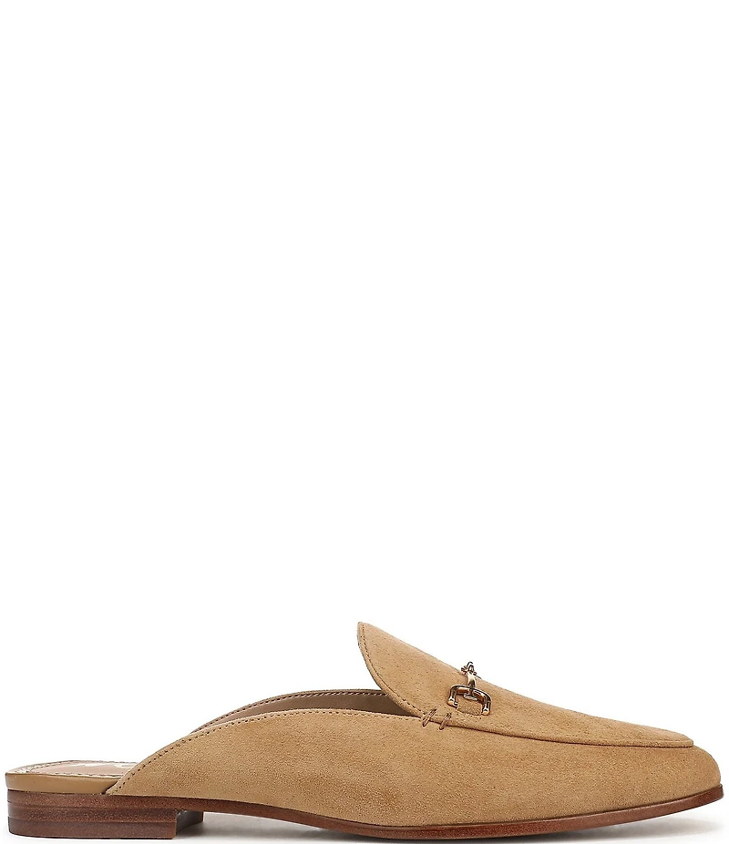 Sam Edelman Linnie Suede Bit Buckle Loafer Mules