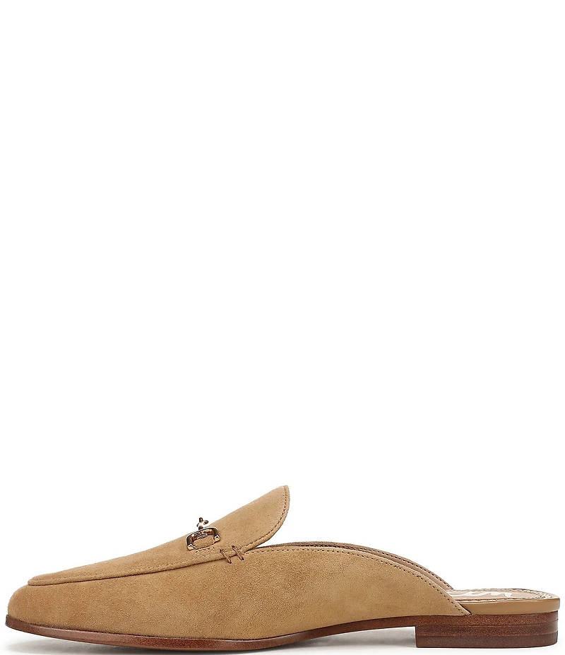Sam Edelman Linnie Suede Bit Buckle Loafer Mules