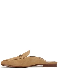 Sam Edelman Linnie Suede Bit Buckle Loafer Mules