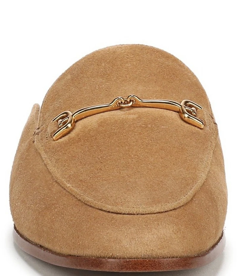 Sam Edelman Linnie Suede Bit Buckle Loafer Mules