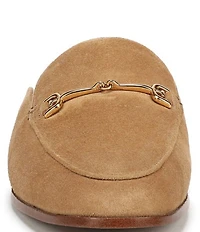 Sam Edelman Linnie Suede Bit Buckle Loafer Mules