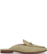 Sam Edelman Linnie Raffia Bit Buckle Loafer Mules