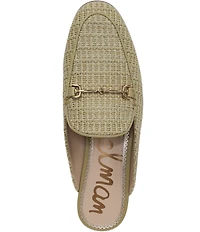 Sam Edelman Linnie Raffia Bit Buckle Loafer Mules