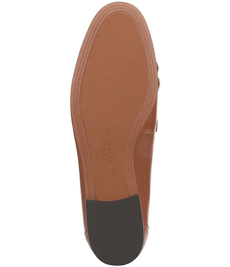 Sam Edelman Liz Leather Kiltie Fringe Bit Buckle Loafers