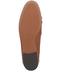 Sam Edelman Liz Leather Kiltie Fringe Bit Buckle Loafers