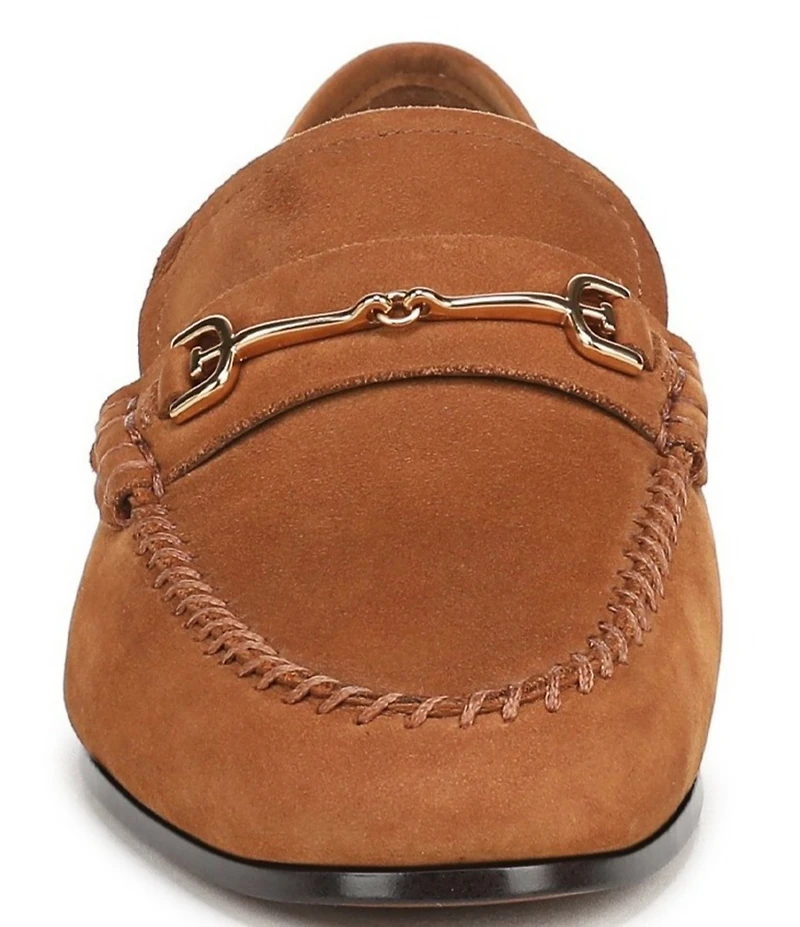 Sam Edelman Loraine 8 Suede Bit Buckle Loafers