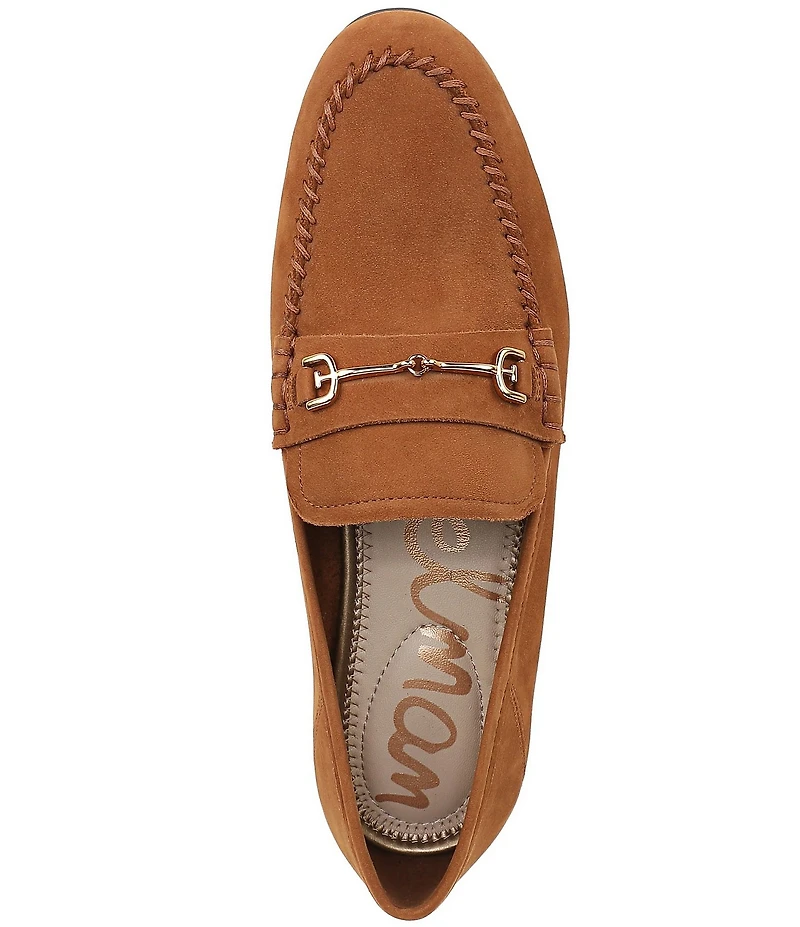 Sam Edelman Loraine 8 Suede Bit Buckle Loafers