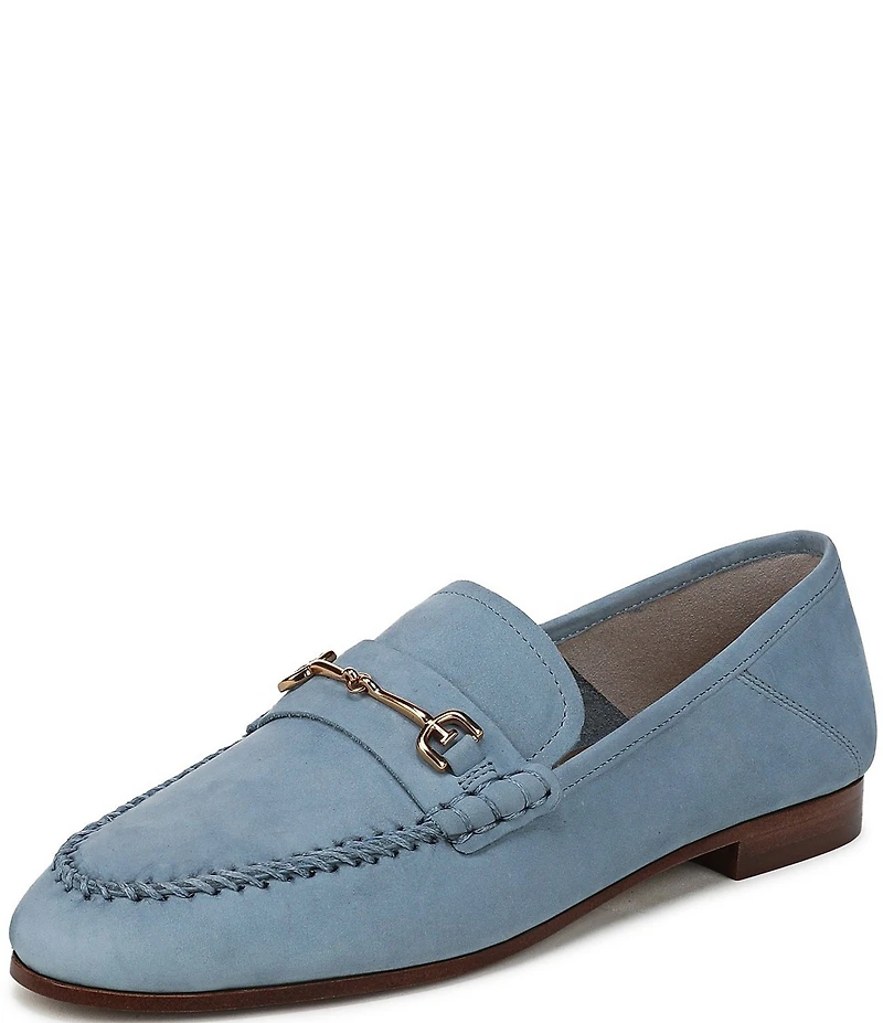 Sam Edelman Loraine 8 Suede Bit Buckle Loafers