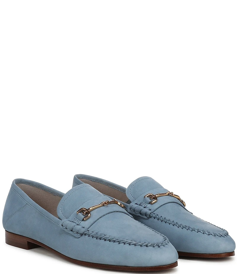 Sam Edelman Loraine 8 Suede Bit Buckle Loafers