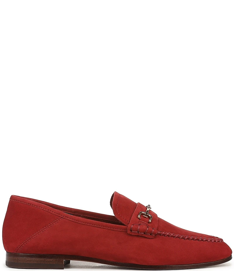 Sam Edelman Loraine 8 Suede Bit Buckle Loafers