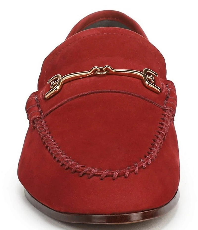 Sam Edelman Loraine 8 Suede Bit Buckle Loafers