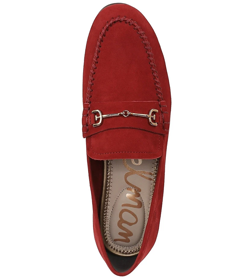 Sam Edelman Loraine 8 Suede Bit Buckle Loafers