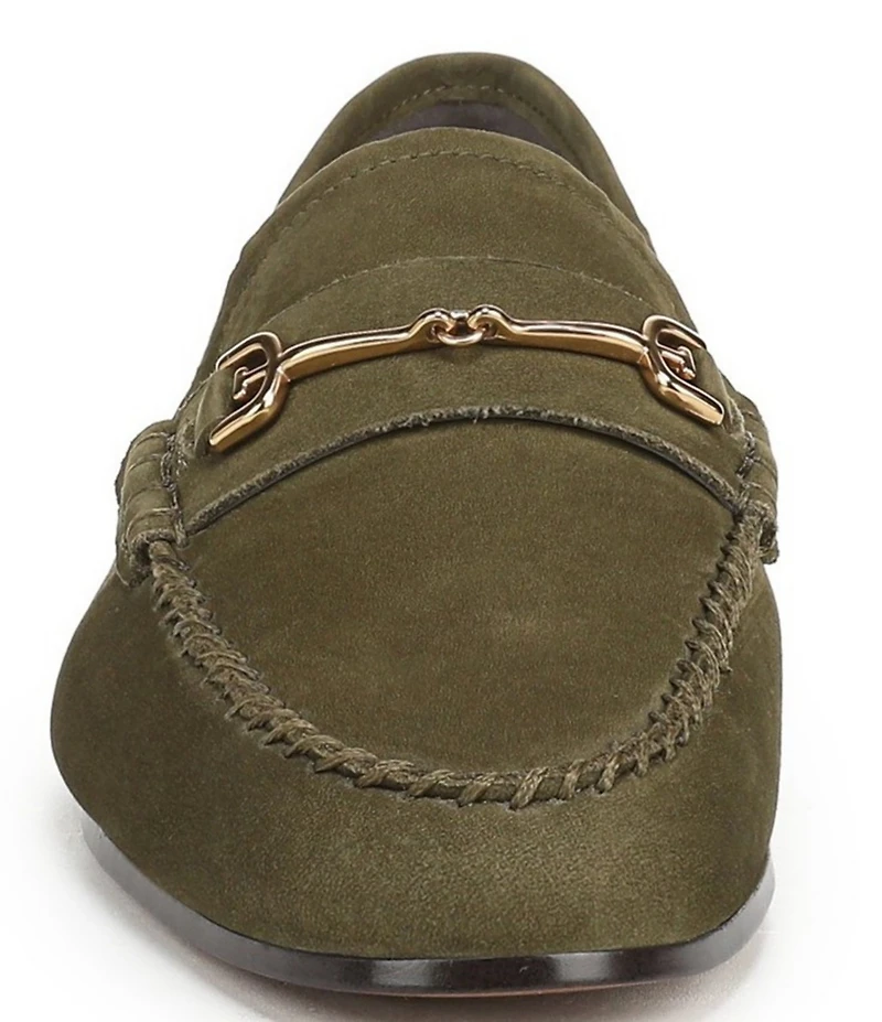 Sam Edelman Loraine 8 Suede Bit Buckle Loafers