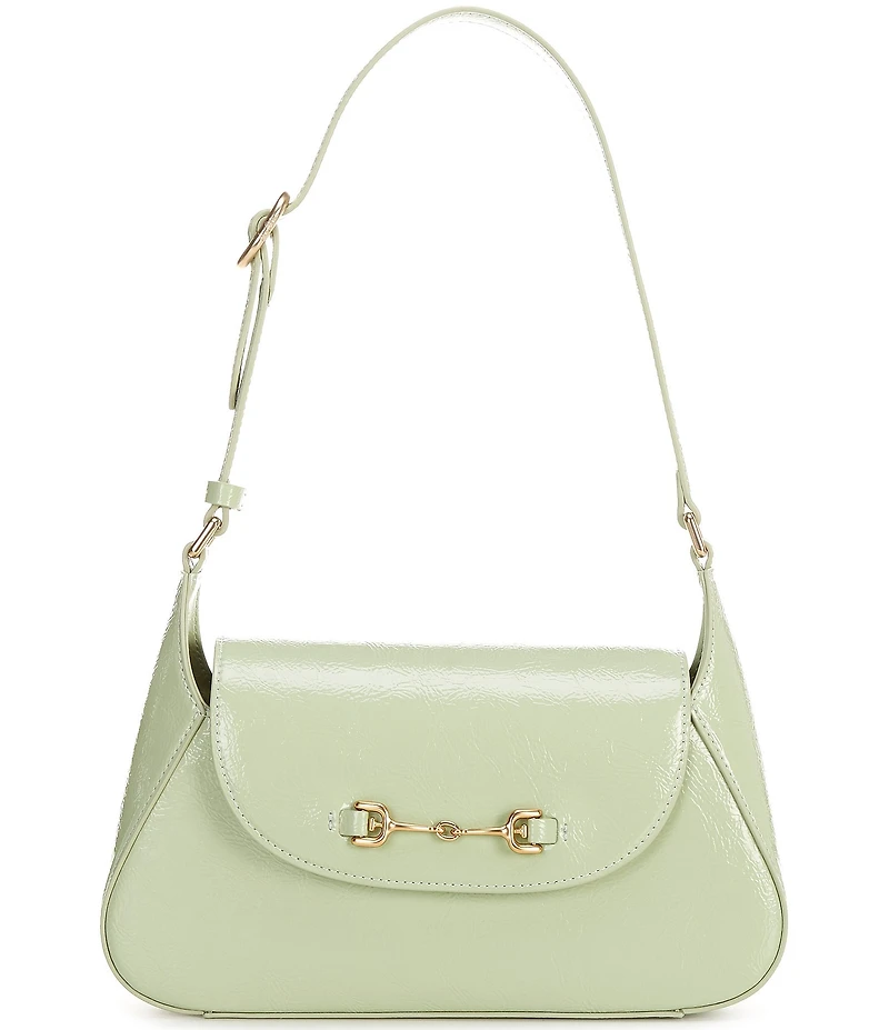 Sam Edelman Loraine Flap Crinkle Patent Shoulder Bag