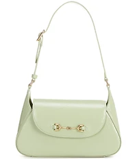 Sam Edelman Loraine Flap Crinkle Patent Shoulder Bag
