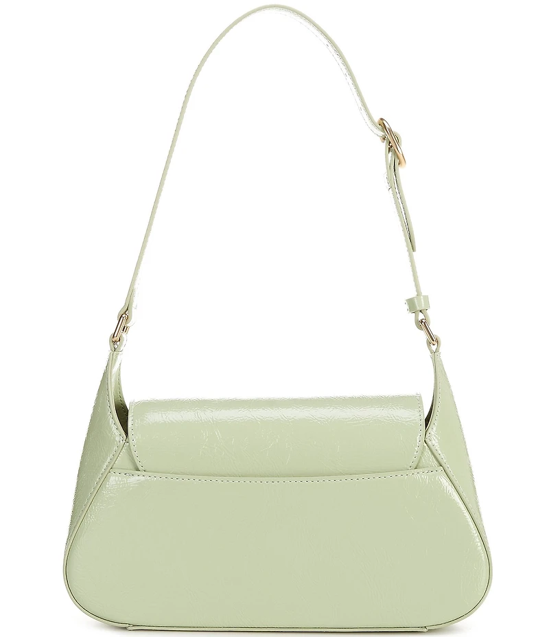 Sam Edelman Loraine Flap Crinkle Patent Shoulder Bag