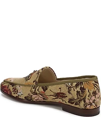 Sam Edelman Loraine Floral Fabric Bit Buckle Loafers