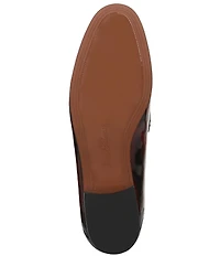 Sam Edelman Loraine Glossy Leather Bit Buckle Loafers