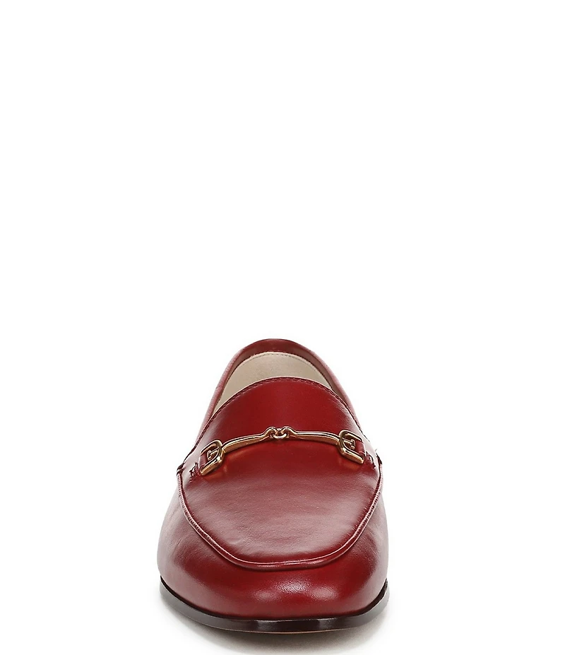 Sam Edelman Loraine Leather Bit Buckle Flat Loafers