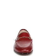 Sam Edelman Loraine Leather Bit Buckle Flat Loafers