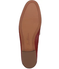Sam Edelman Loraine Leather Bit Buckle Flat Loafers
